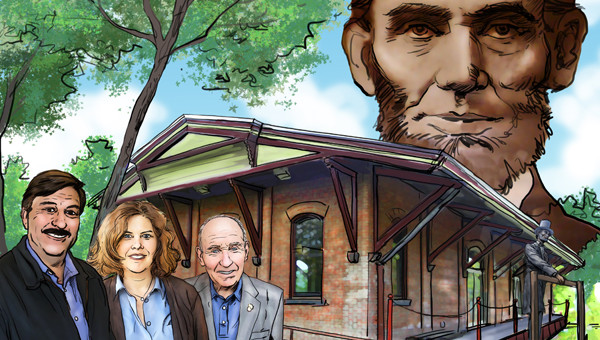 Where Lincoln stopped, volunteers muster for a museum