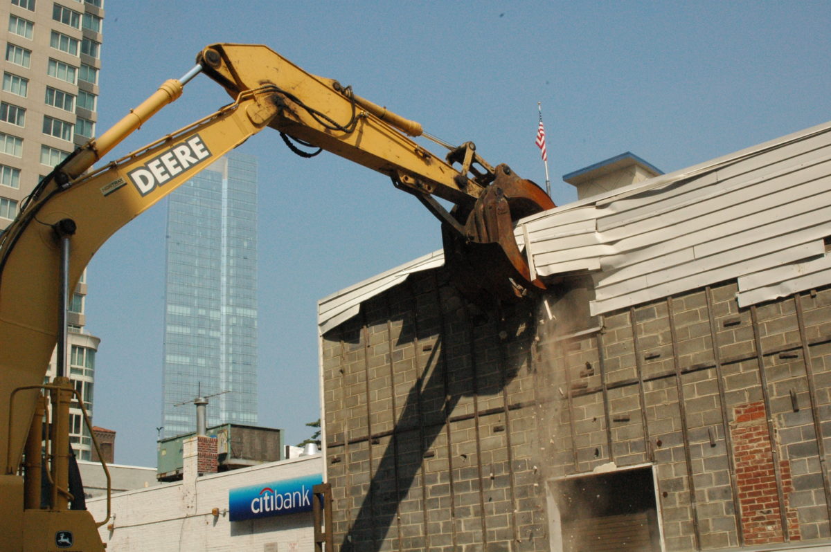 Making way for retail