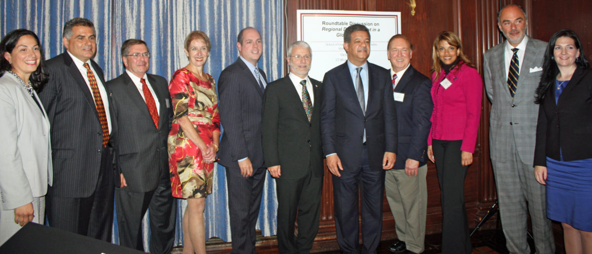 Business leaders on global marketplace