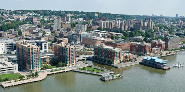 Yonkers Waterfront Hudson River