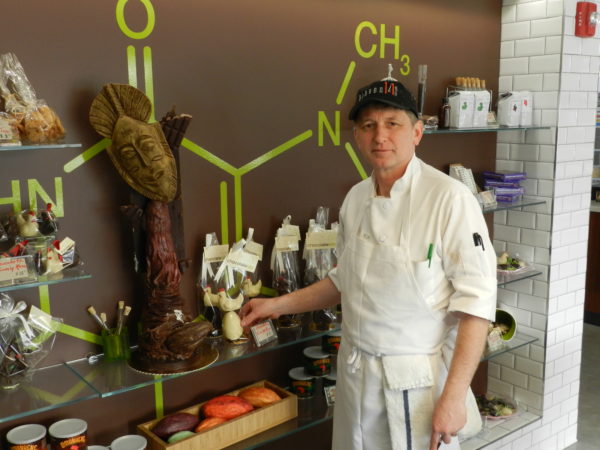 Didier Berlioz, pastry chef of the Chocolate Lab at J House Greenwich.