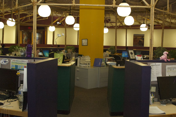 Companies invest millions in modern office amenities, open layouts