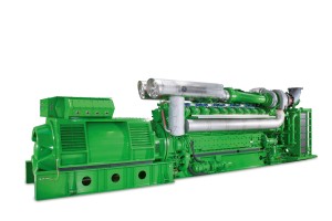 General Electric Co. will provide waste-to-energy plants being developed by Green Waste Energy Inc. with its Jenbacher gas engines, pictured here. Photo courtesy of GE.