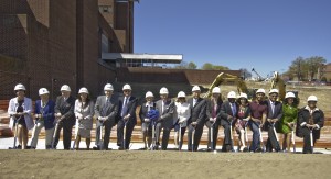 Norwalk Hospital executives, staff and benefactors marked the groundbreaking of the Anne P. and Harold W. McGraw Jr. Center, which is set to open in 2015. 