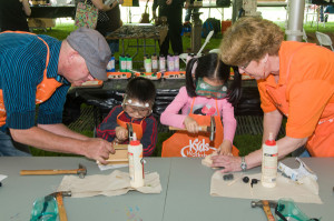 Residents gather at the Danbury Mini Maker Faire to learn about makers and the maker movement. Photos by Kevin Rabito.