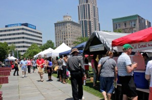 The Downtown Grand Market on a recent Saturday.