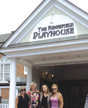 From left: Julie Paltauf, CFO, Suzanne Brennan, chief development officer, Christine O”™Leary, chief theater operations officer, and Allison Stockel, executive director. Photo courtesy of The Ridgefield Playhouse