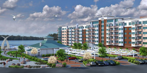 A rendering of the Harbor Square development. Courtesy village of Ossining.