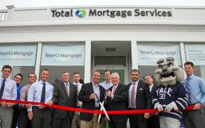 Total Mortgage Services L.L.C. employees at the opening of its Fairfield office. Photo courtesy of Total Mortgage.