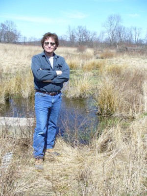 Principal of Warwick-based Hudson Highlands Environmental Consulting, Stephen Gross is pictured on an Orange County property that his firm was hired to examine.