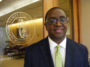 Jim Coleman, executive director of the Westchester County Industrial Development Agency, outside his White Plains office.