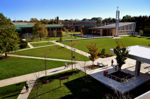 The Sacred Heart quad.