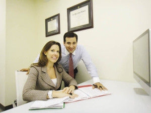 Partners in law practice, the husband-wife team of Joseph DePaola and Regina Valdes Montalvo.