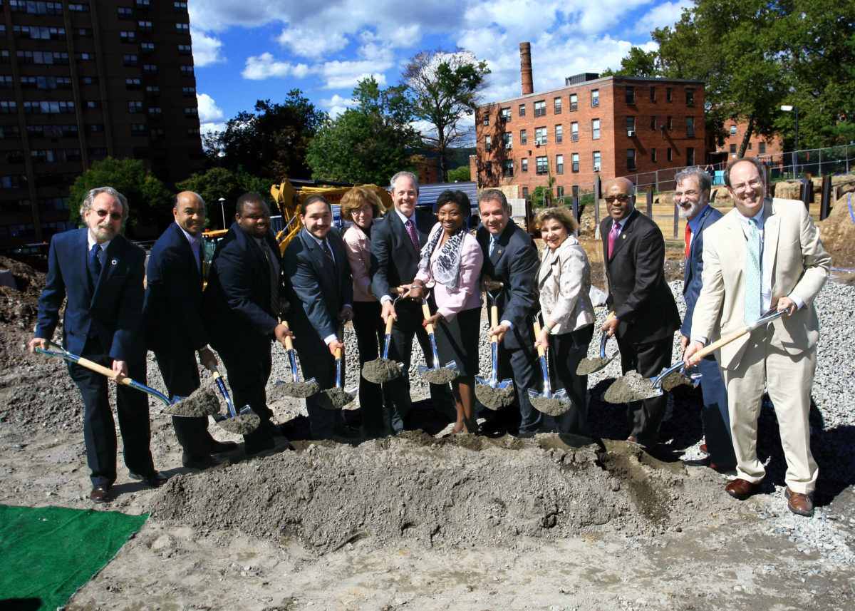 City blight gives way to neighborhood housing