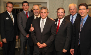 Drs. Jeffrey Sherman, Argyrlos Stampas, Avraham Merav, Robert Raniolo, Robert Amler, Lawrence Faltz and Jason Carmel.