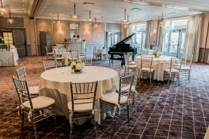 Newly renovated ballroom at Delamar Greenwich Harbor. Photo courtesy Delamar.