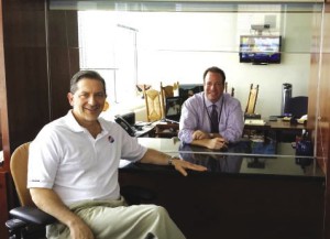 Paul Senecal and Michael Diamond of Affineco L.L.C. in Bridgeport.