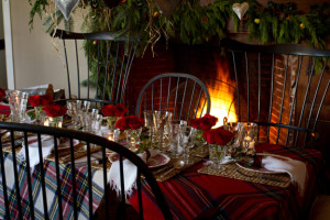 Table setting featured in Nora Murphy”™s 2013 Holiday issue. Photo courtesy Nora Murphy.