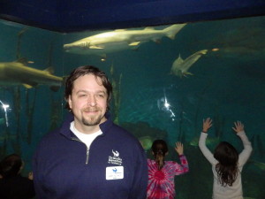 Jamie Alonzo, the Maritime Aquarium”™s education director.