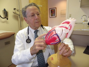 Cardiologist Robert Stark sees stress among his peers.