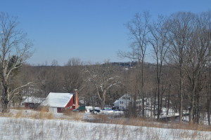 Audubon visitors say goodbye to winter otter tracks sightings in favor of spring gardening and cooking.