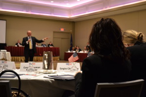 Businesses gathered at the Hilton Westchester Feb. 25 to kick off a veteran mentorship program.