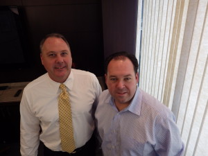 Tom DeVitto, left, and John Zinno in the Shelton office of Blum Shapiro.