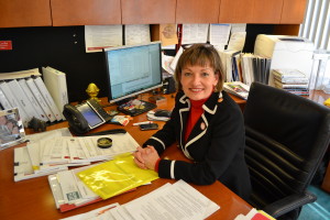 Cecilia McKenney, executive vice president of human resources and administrative services at Frontier Communications. 