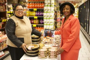 L to R: Gay Wheeler-Smith and Kecia Palmer-Cousins regularly distributes their sweet potato pies to C-Town Supermarkets in Mount Vernon.