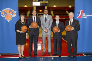 The NBA Development League and The Madison Square Garden Company (MSG) today announced that MSG has acquired the right to own and operate an NBA D-League team that will play in White Plains, NY.  The announcement was made at the Westchester County Center in White Plains.