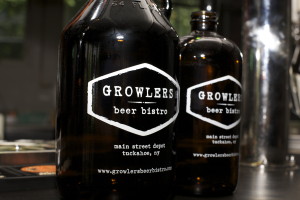 Growlers in Tuckahoe offers unique beers and a "Tuckahoe Cheesesteak."