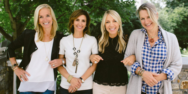 Betsy Perry, Patricia Espinosa, Julie Rubich and Joannie Buhrendorf, from left, launched The Local Vault. Photo courtesy The Local Vault