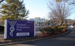 The rebranded Purchase Professional Park on Westchester Avenue.