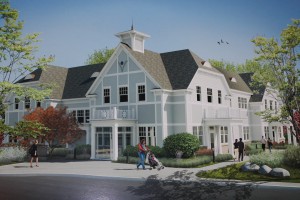 A rendering of the 22,000-square-foot facility that Ridgefield Visiting Nurse Association plans to have completed by January.