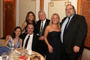 From left, Naomi Kydes, Lucia Rilling, Common Council Democrat John Kydes, Norwalk Mayor Harry Rilling, and Common Council Republicans Michelle Maggio and Doug Hempstead.