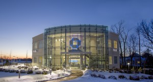 The new Chase Bank building on West Putnam Avenue in Greenwich.