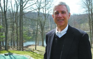 Keith Safian at his North Castle home. Photo by John Golden