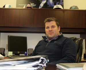 Jamie Toole, Bridgeport Bluefish general manager.