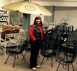 Patty DeFelice in her new Westchester County shop.