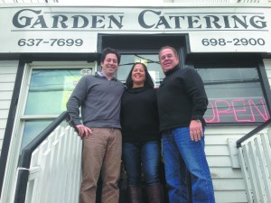 From left, Frank Carpenteri Jr., Tina Carpenteri and Frank Carpenteri Sr. in Old Greenwich.