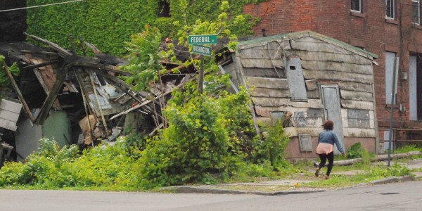 Despite major improvements in pockets of property around Broadway, stark reminders of the city”™s ongoing struggle to put neglected buildings to use remain.