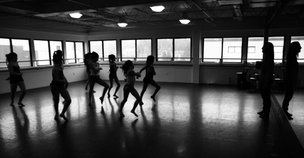 Marissa Salemi-Giacobbe, owner of the Breaking Ground Dance Center, guides the dancers in its Petite Company.