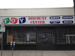 Merry Go Round Toy Discount Center was a staple in New Rochelle for 65 years before closing last month. Photo by Evan Fallor