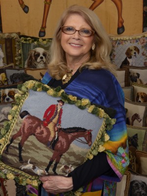 Patricia Polk in her Ridgefield boutique. Photo by Bob Rozycki