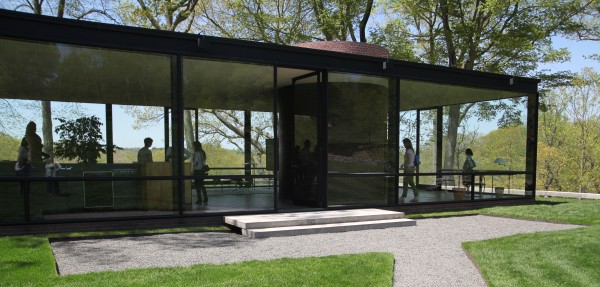 The Glass House in New Canaan, created by the late Philip Johnson. Photo by Danielle Brody