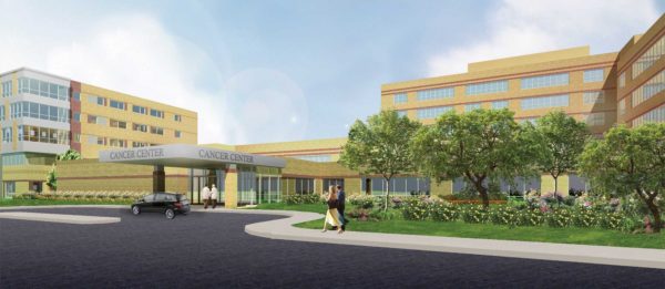 The 26,000-square-foot Spagnoli Family Cancer Center will be attached to the main hospital building at Orange Regional Medical Center.