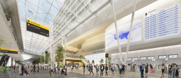 A rendering of the unified terminal. Photo courtesy Gov. Andrew Cuomo's office