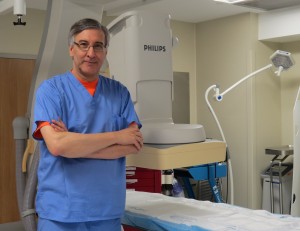 Dr. Mark A. Apfelbaum, director of the cardiac catheterization laboratory at NewYork-Presbyterian/Lawrence Hospital.