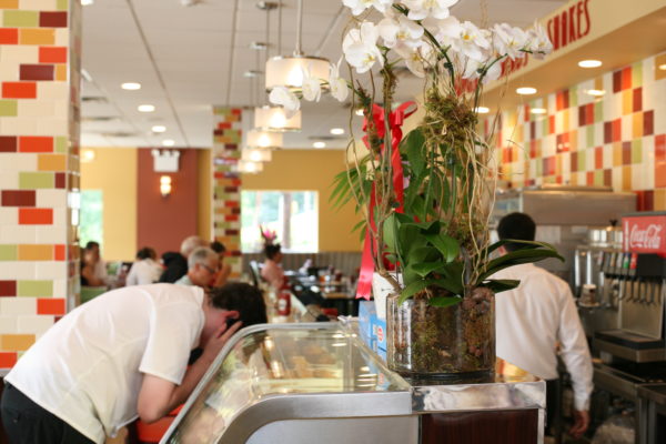 The new Ardsley Diner features a lively and bright interior design. Photo by Evan Fallor