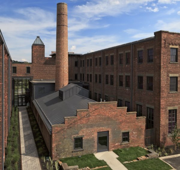 A view of the preserved  Lace Mill in Kingston. Photo by David R. Miller  